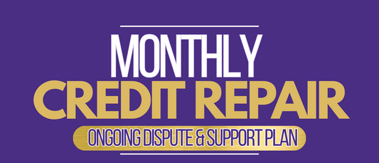 Monthly Credit Repair Plan