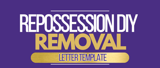 Repossesion Removal DIY Letter